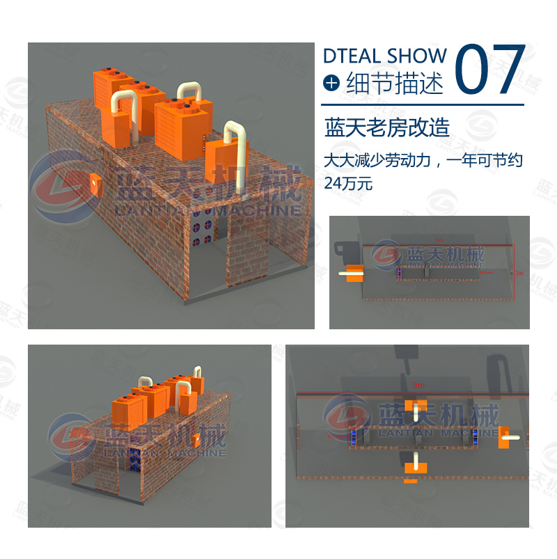 米粉烘干機細(xì)節(jié)描述